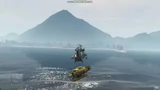 GTA 5 Helicopter and Submarine Mission -- The Merryweather Heist #gta