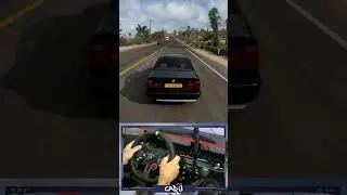 BMW M5 1995 - Forza Horizon 5 | Logitech G29 gameplay #shorts #shortsvideo