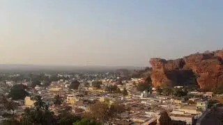 Badami historical place view