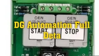Relay card and Relay How to start, stop//Diesel Generator with Diagram//Telecom//
