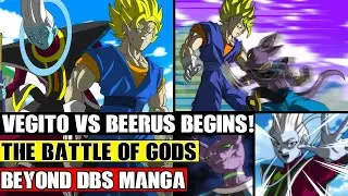Beyond Dragon Ball Super: Vegito Vs Beerus Finale! Ultimate Vegito Defeats Beerus?!