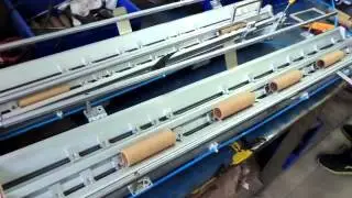 paper core loading machine for ttr slitting video
