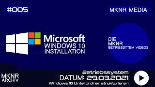 Windows 10 Unterordner strukturieren