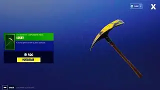 Lucky Pickaxe Fortnite