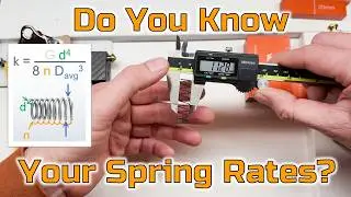 The EASY way to calculate Spring Rate