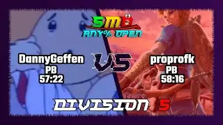 SMO Any% Open 2025 &mdash; Pro-League Qualification R2 &mdash; DannyGeffen vs proprofk