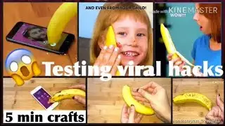 Testing Viral Banana Hacks by 5-minute Crafts | Atifas Recipes| testing viral food hacks