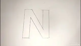 3D latter drawing _ N. 