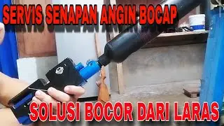 Cara servis senapan angin pcp bocor dari laras  bocap predator