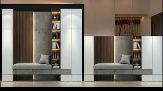 Top 20+ unique wardrobe design for bedroom with dressing table design