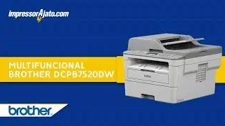 DEMONSTRAÇÃO | Multifuncionais Laser Mono Brother DCPB7520DW e DCP7535DW