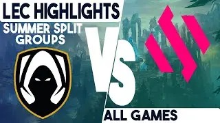 TH vs BDS Highlights All Games |  LEC Groups Summer 2023 | Team Heretics vs Team BDS