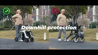 The world's first multifunctional mobility aid - Roamate