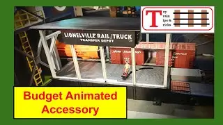 Layout Action At A Bargain Price: Lionel's #12929 Animated Truck Loading Dock