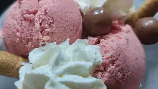 Glace italienne aux Fraises et au Mascarpone au Thermomix