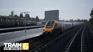 Train Sim World 6 - Riviera Line class 220 Voyager to Exeter St Davids in rain (part1)