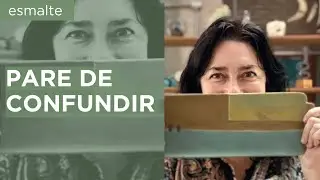 Transparente, opaco ou incolor? O erro comum no esmalte cerâmico