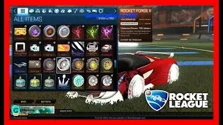 Rocket League - Let's Play #80 - PULLING WHITE HOLOGRAPHIC ROCKET FORGE II WHEELS! [1080p 60FPS]