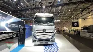 2023 Mercedes GenH2 Truck Walkaround IAA Transportation 2022 Hannover Messe