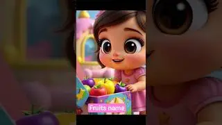 Fruits Name for Kids 🍎🍌 | Learn Fruit Names in English | Kids Learning Video