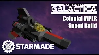 STARMADE Speed Build: COLONIAL VIPER