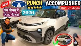 NEW TATA PUNCH FACELIFT 2026✅NEW TATA PUNCH ACCOMPLISHED 2ND TOP MODEL 2026 REVIEW @NarrusAutovlogs 