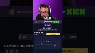 GURANTEED PROFIT DICE STRATEGY SHOULD BE ILLEGAL #housegame #dice #roobet #casino #roobet #stream