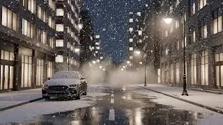 Deep Sleep in Minutes | Calm Winter Night by the Lake