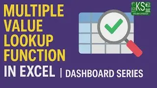 Multiple value Lookup Function in Tamil | Dashboard Series | #Excel in Tamil #exceltips