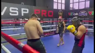 Head Coach Manny Boxing - With Russia Boxer Sparring in VSP GYM