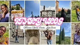 Holiday Break Vlog | Lake Como | Cantu | Florence | Siena.