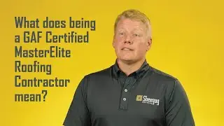 What does being a GAF Certified MasterElite Roofing Contractor mean?