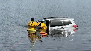 Upton, Ma: Car rolls into pond while owner films ICE traffic stop