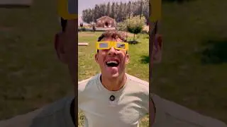 Tipos de PERSONAS VIENDO el ECLIPSE...☀️🔥#humor #comedia #shorts