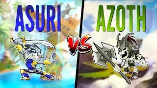 BRAWLHALLA BEST LEGEND ASURI VS AZOTH