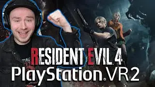 Resident Evil 4 Remake VR || Trailer Reaction