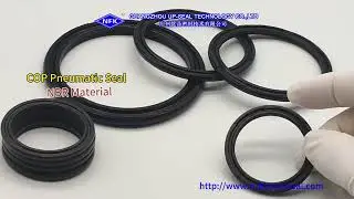 COP/APA Cylinder Piston Seal Pneumatic Bidirectional Figure-eight Buffer C-ring Air Seal