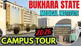 Bukhara State Medical Institute CAMPUS TOUR |MBBS in Uzbekistan for Indian Students 2026 #mbbsabroad