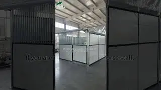 Say goodbye to tradition! #HopeHorse #LightweightStalls #EquineHome #WindResistant #FarmEssential