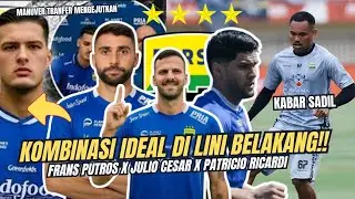 NGERII KOMBINASI IDEAL DI BELAKANG!😱 Trio Bek Asing Persib Jadi Tembok Tak Tertembus!!