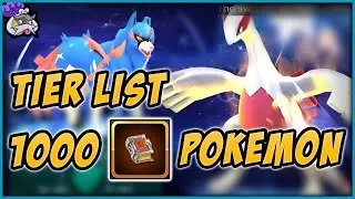 Best Pokémon for 1000 Books Tier List - Pokeland Legends