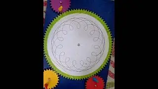 Spirograph machine game toys box