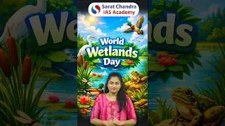 World Wetlands Day 2026 | Sarat Chandra IAS Academy | Best Civils Coaching in Vijayawada & Hyderabad
