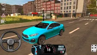 Driving School Simulator Gameplay 🎮 BMW Drive in Paris 