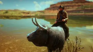 Bull Riding in Red Dead Redemption 2