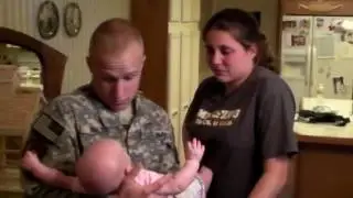Mom Tricks Daughter, Says Dads Flight Home from Training is Delayed  Surprise! He's Already Home!