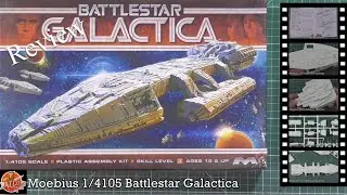 Moebius 1/4105 Battlestar Galactica review