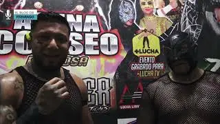 Sayrus y S&eacute;ptimo Dragon buscar&aacute;n ir a Jap&oacute;n a representar la lucha libre mexicana