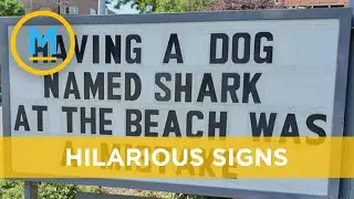 U.K. gas station posts hilarious puns on their store sign | Your Morning