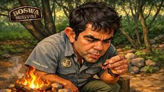 How to make CHARCLOTH for primitive fire lighting